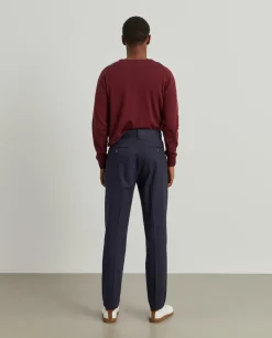 Calças chino regular fit com cordão|LION OF PORCHES Outlet