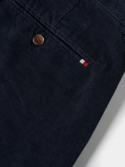 Calças chino regular fit em veludo|LION OF PORCHES Sale