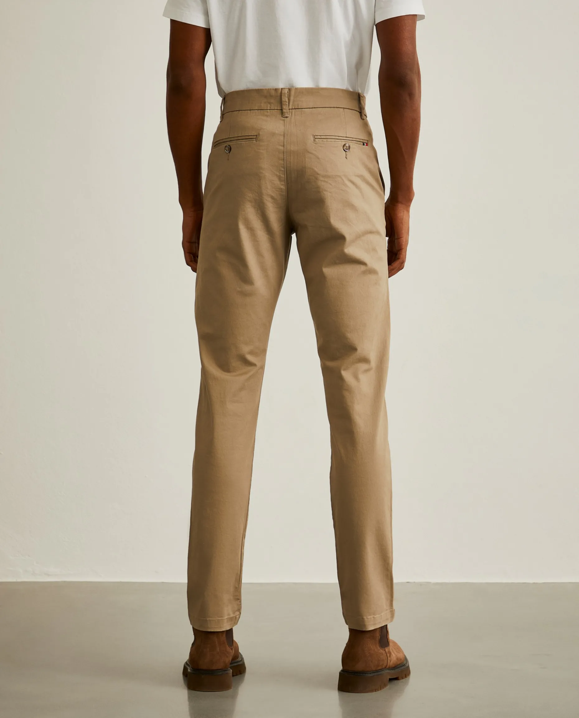 Calças chino slim fit|LION OF PORCHES Online