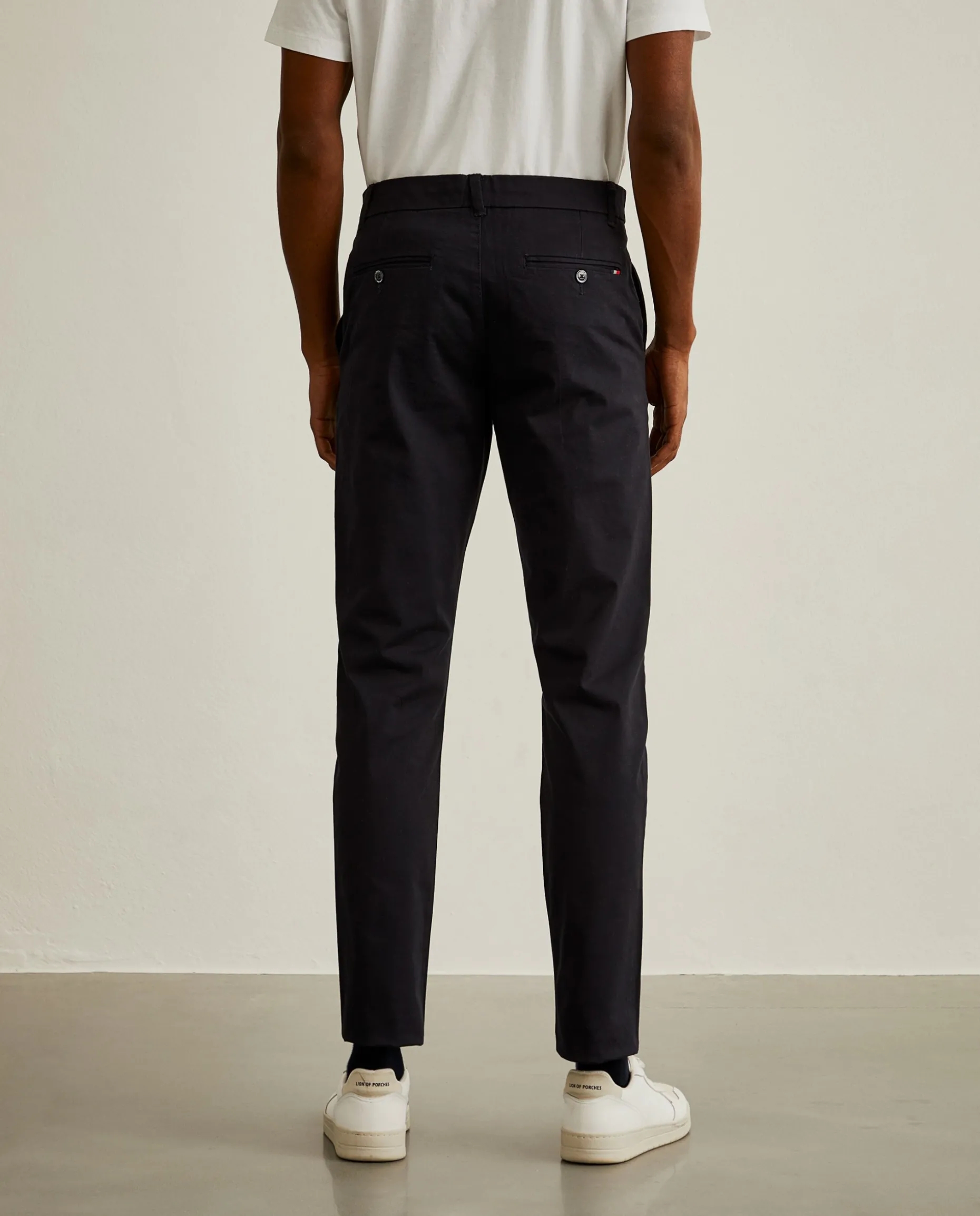 Calças chino slim fit|LION OF PORCHES Discount