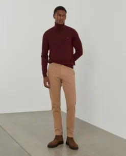 Calças chino slim fit|LION OF PORCHES Best