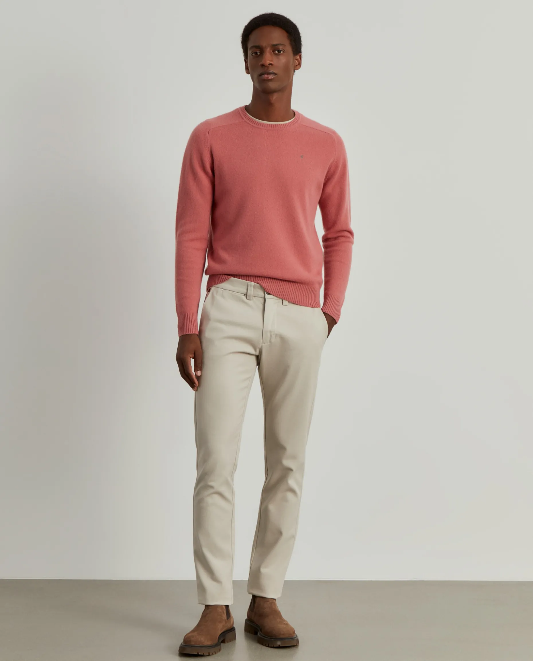 Calças chino slim fit|LION OF PORCHES Discount