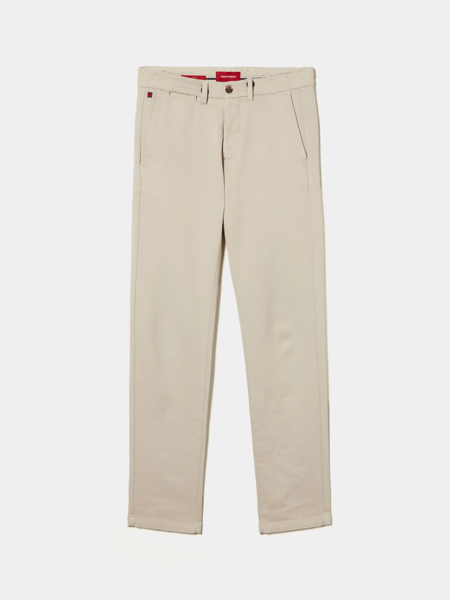 Calças chino slim fit|LION OF PORCHES Discount
