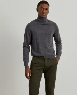 Calças chino slim fit|LION OF PORCHES Discount