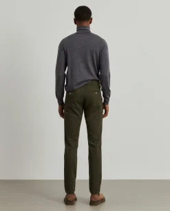 Calças chino slim fit|LION OF PORCHES Discount