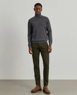 Calças chino slim fit|LION OF PORCHES Discount