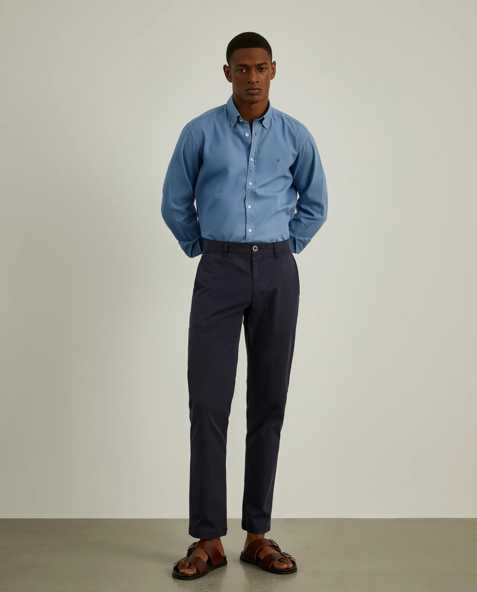 Calças chino slim fit|LION OF PORCHES Best