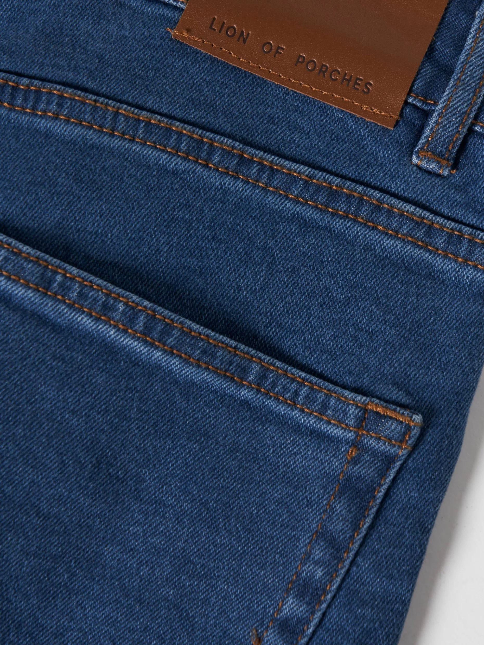 Calças de ganga slim fit|LION OF PORCHES Online