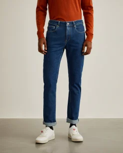 Calças de ganga slim fit|LION OF PORCHES Online