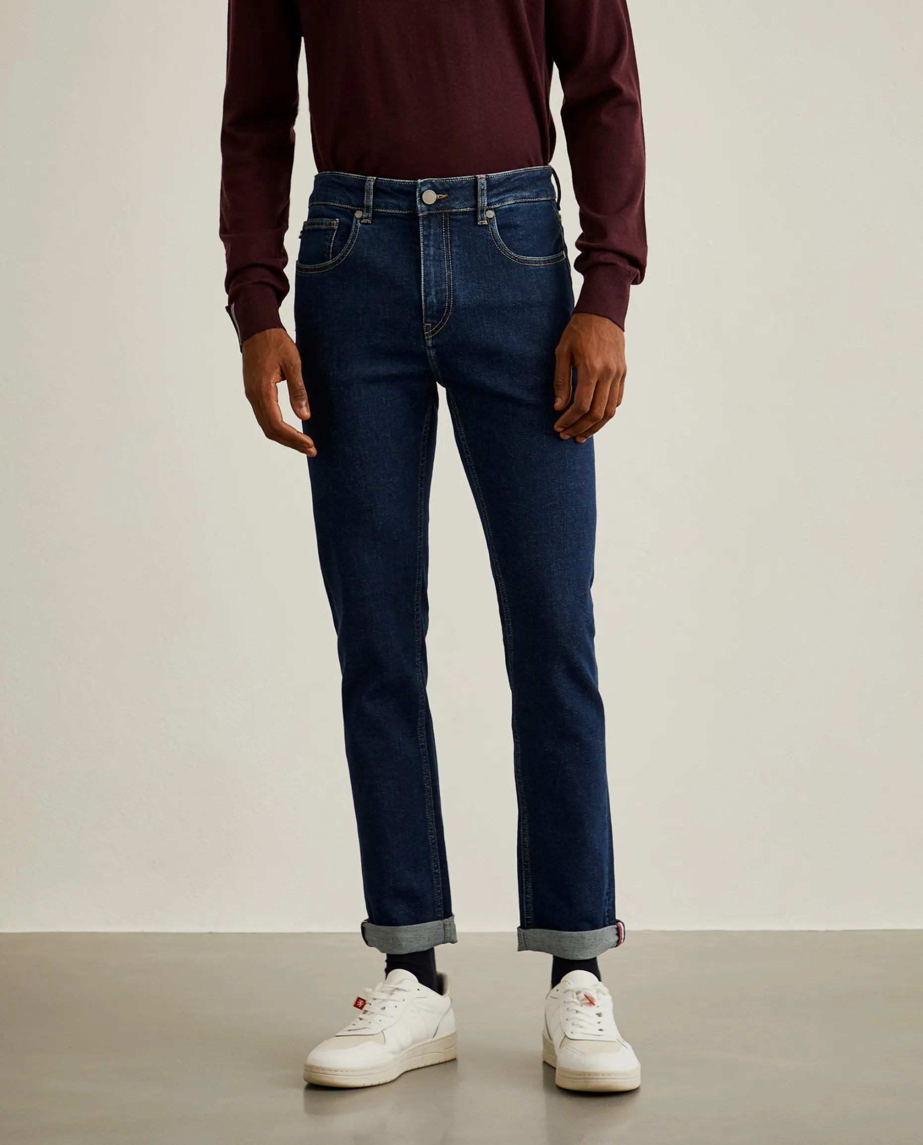 Calças de ganga slim fit|LION OF PORCHES Shop