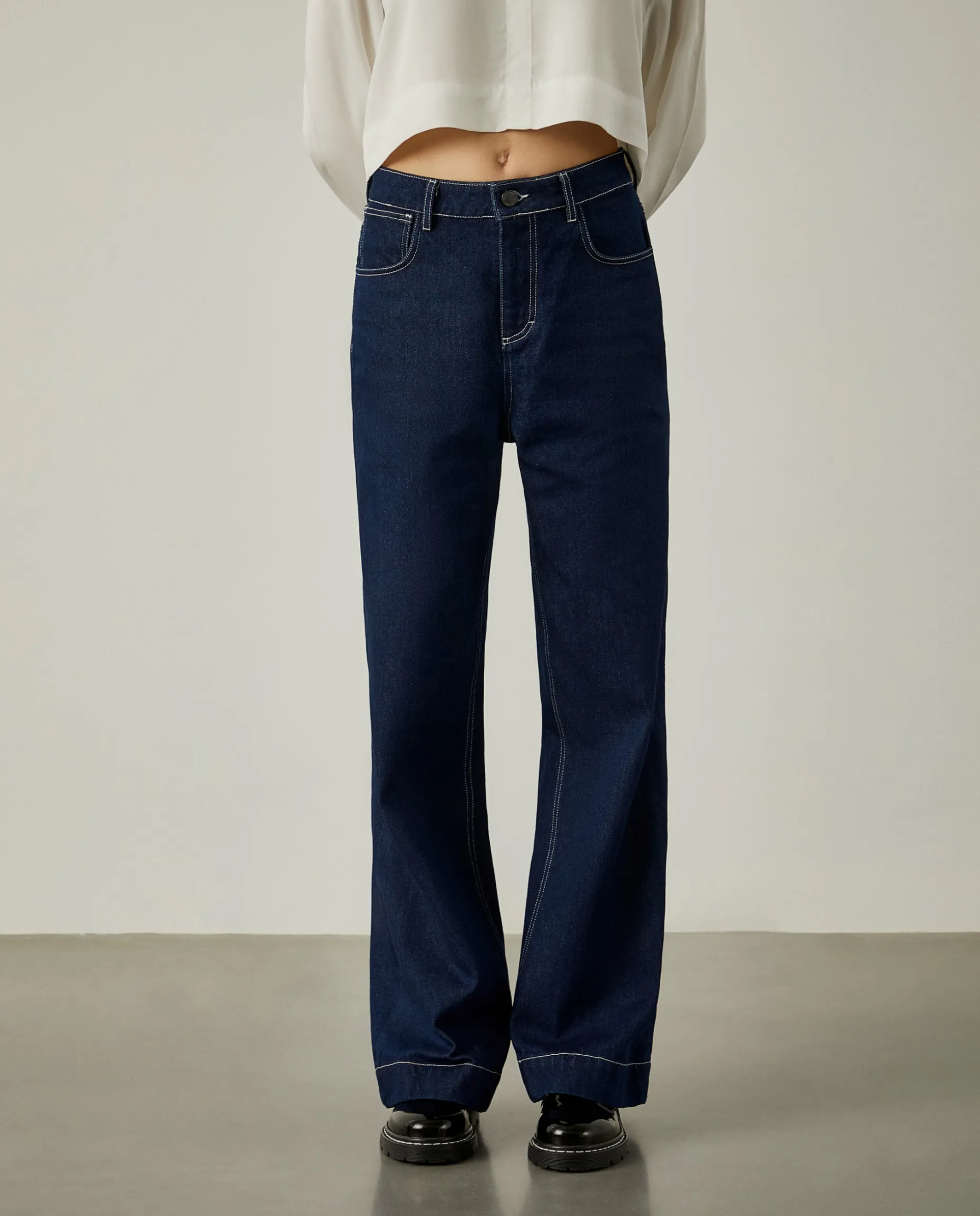 Calças denim x Paatiff|LION OF PORCHES Cheap