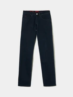 Calças denim regular fit|LION OF PORCHES New