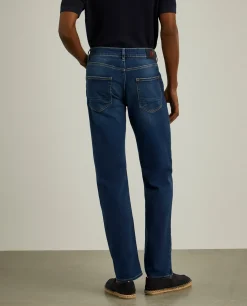 Calças denim regular fit|LION OF PORCHES Fashion