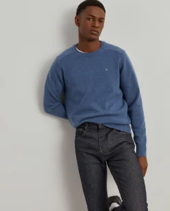 Calças denim regular fit|LION OF PORCHES Online