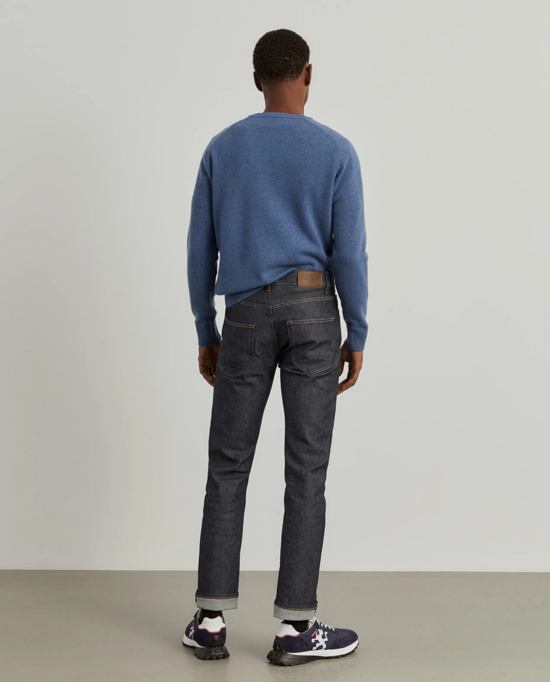 Calças denim regular fit|LION OF PORCHES Online