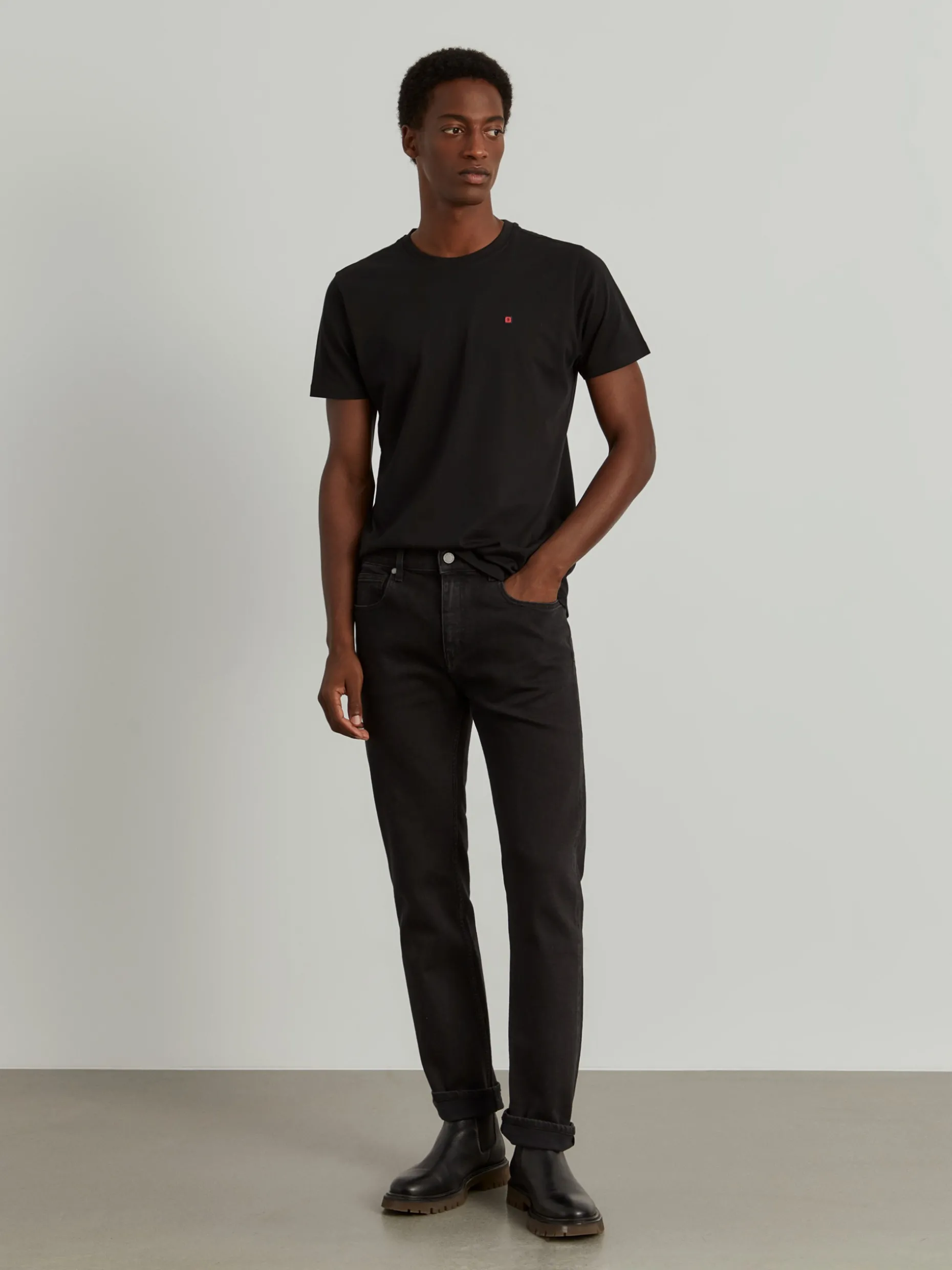 Calças denim regular fit|LION OF PORCHES Hot