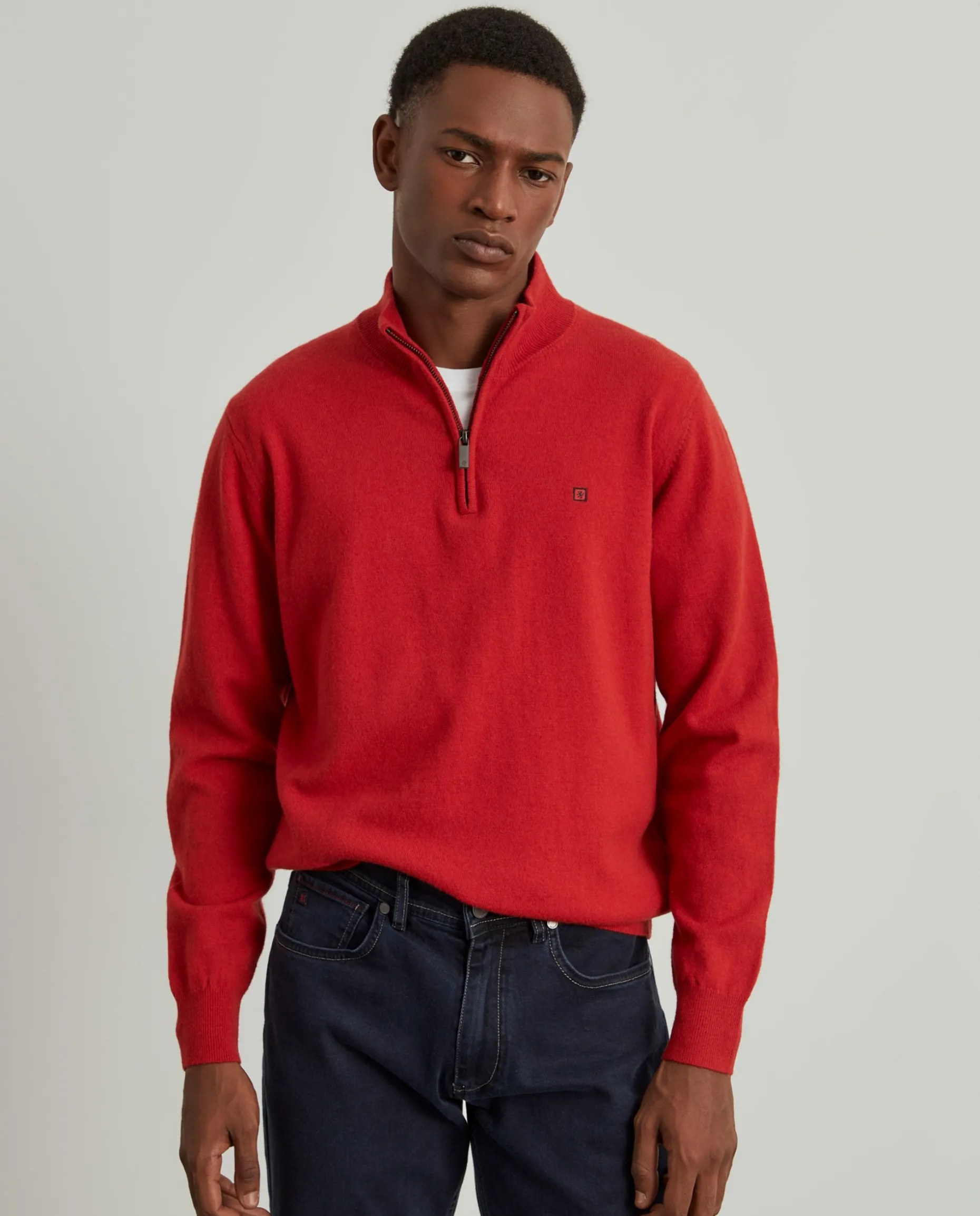 Calças denim regular fit|LION OF PORCHES Best