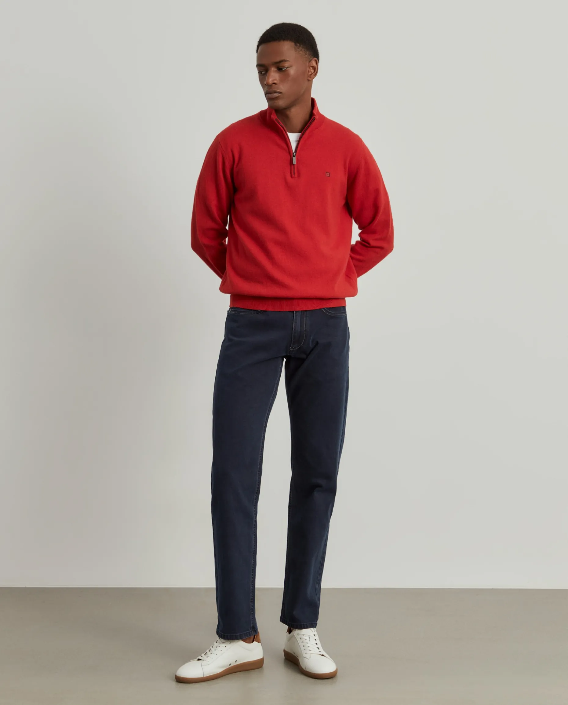 Calças denim regular fit|LION OF PORCHES Best