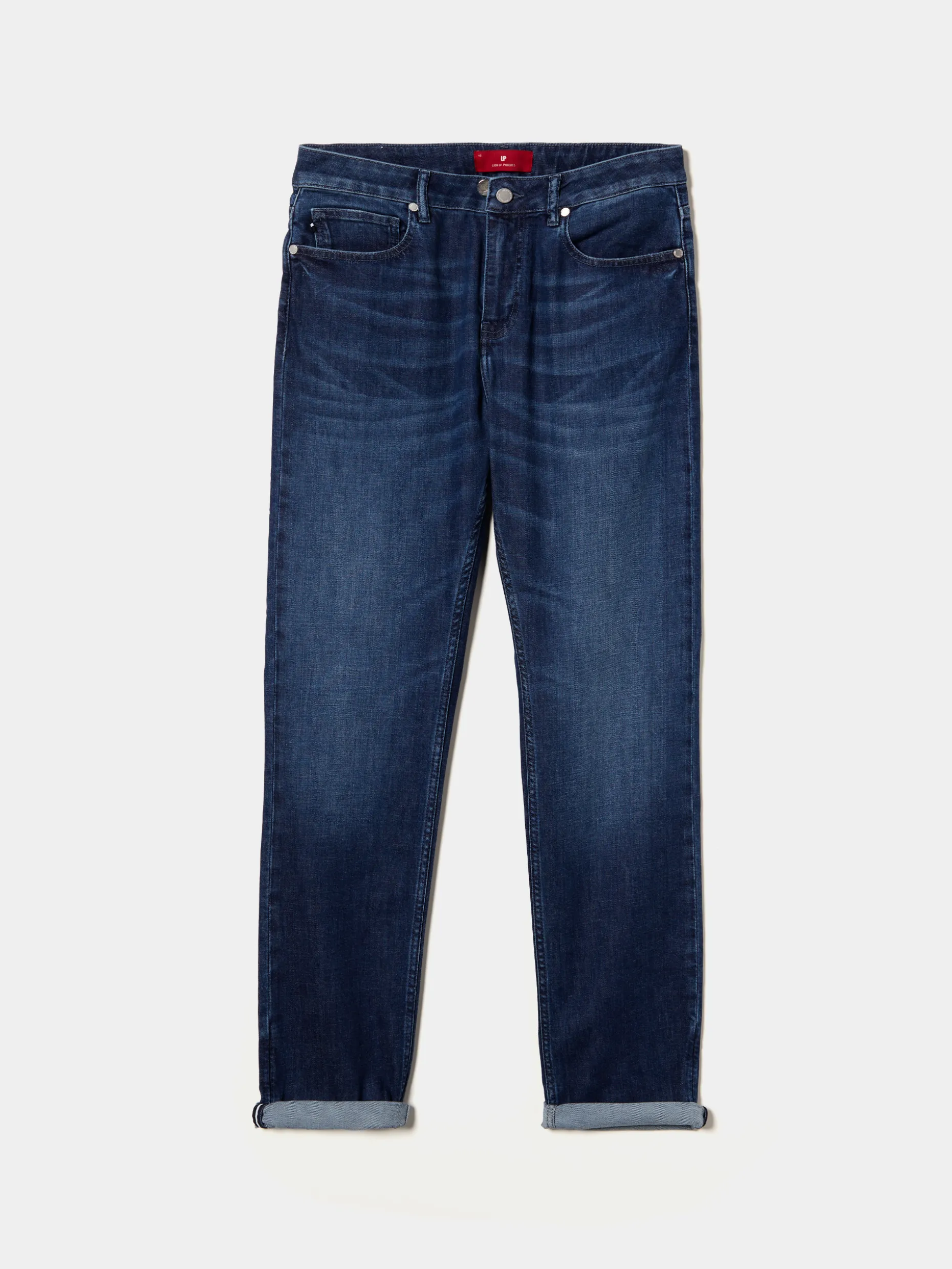 Calças denim regular fit|LION OF PORCHES Shop