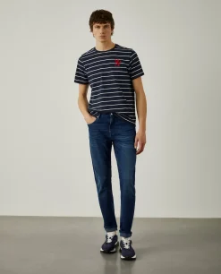 Calças denim regular fit|LION OF PORCHES Discount