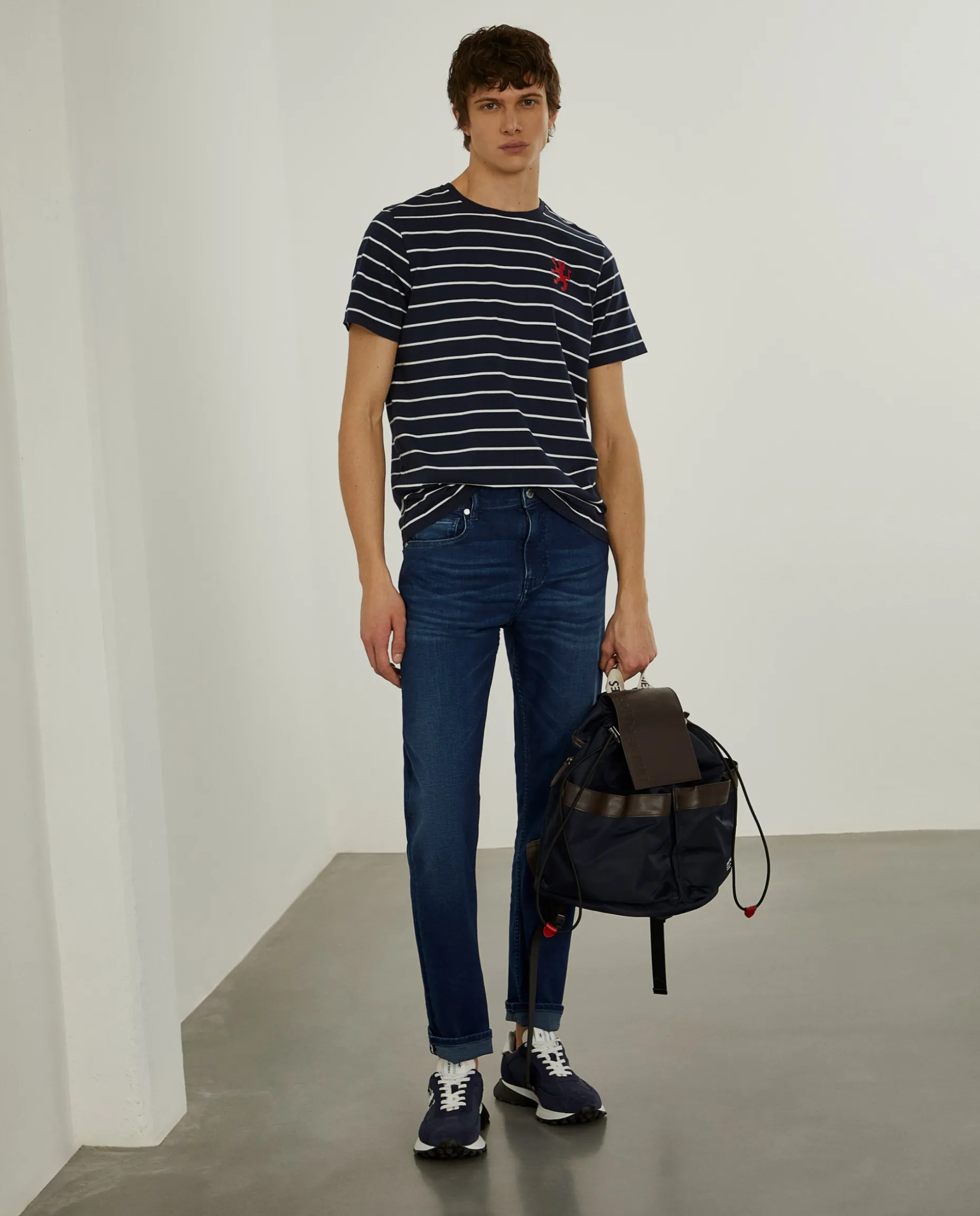 Calças denim regular fit|LION OF PORCHES Discount