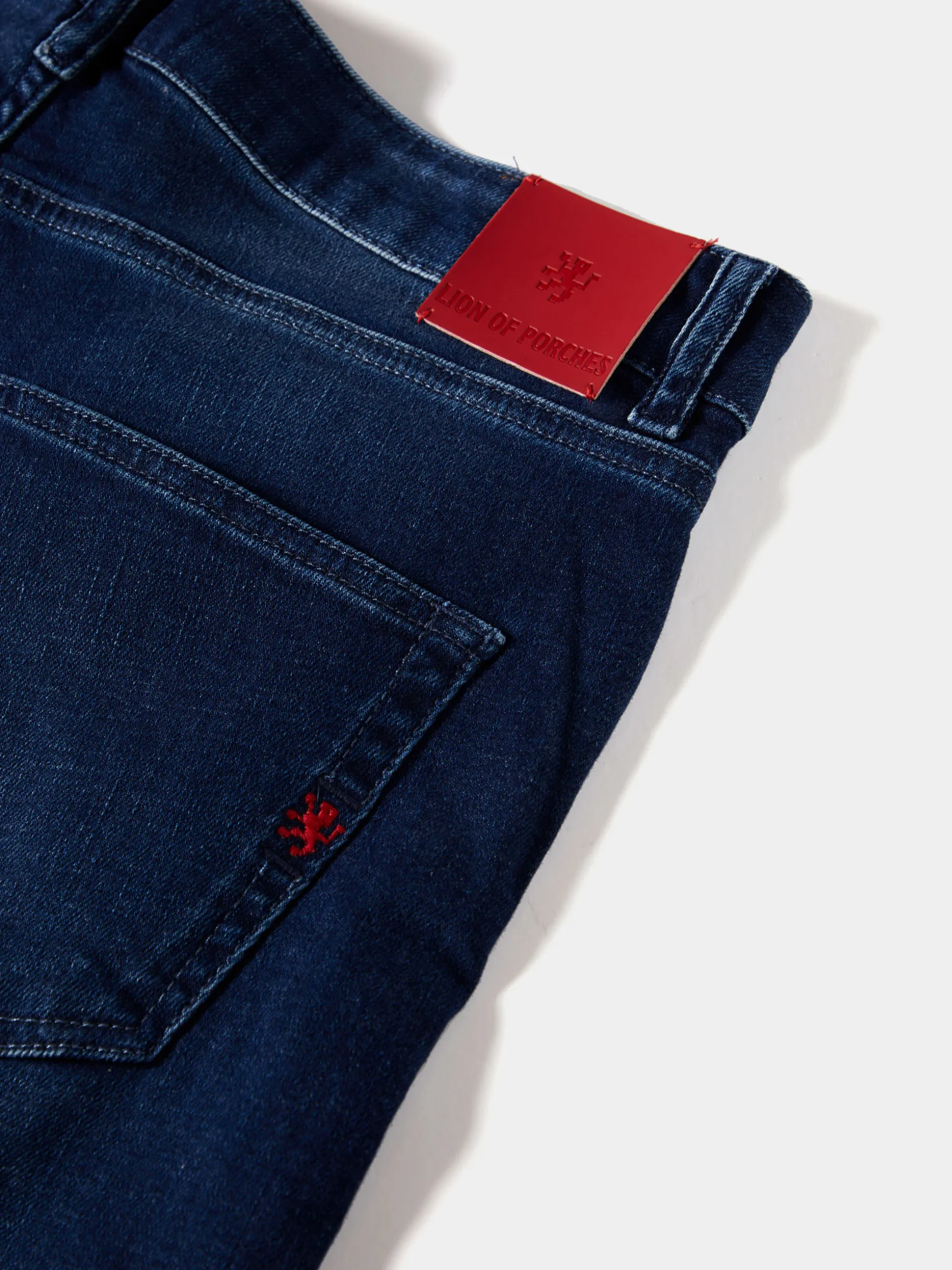 Calças denim regular fit|LION OF PORCHES Discount