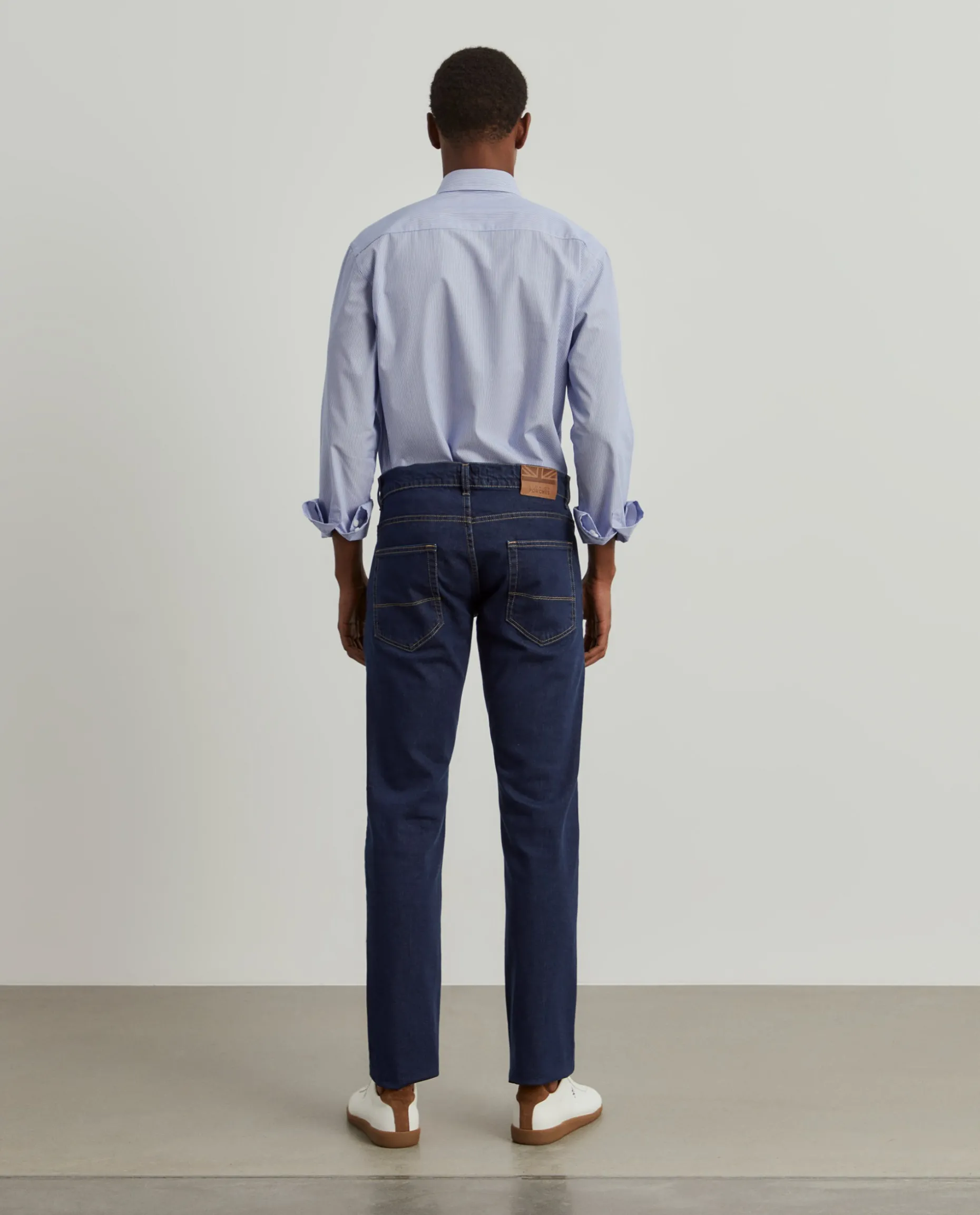 Calças denim regular fit|LION OF PORCHES Shop