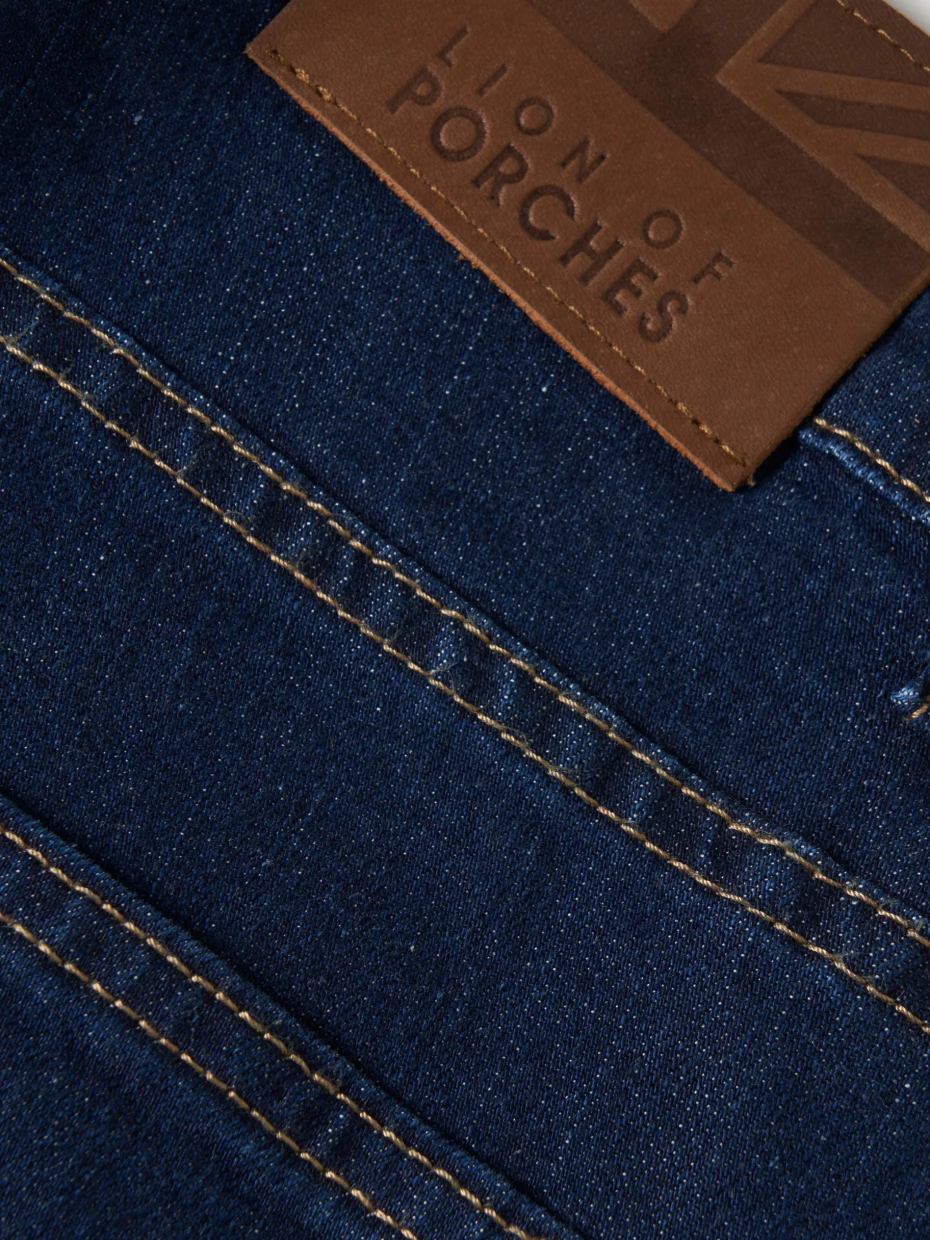 Calças denim regular fit|LION OF PORCHES Shop