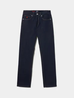 Calças denim regular fit|LION OF PORCHES Fashion