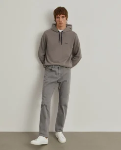 Calças denim regular fit|LION OF PORCHES Best Sale