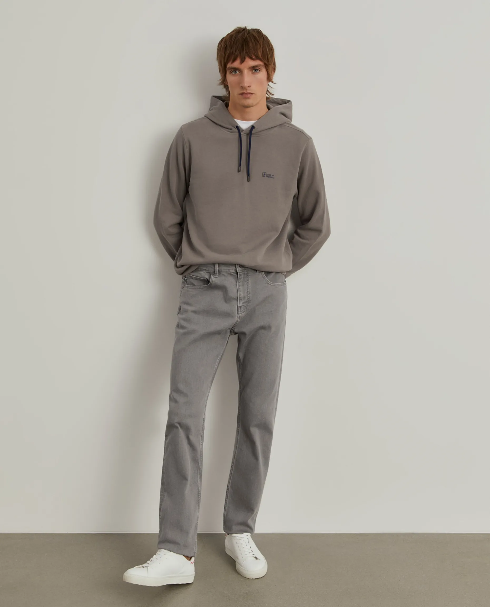 Calças denim regular fit|LION OF PORCHES Best Sale