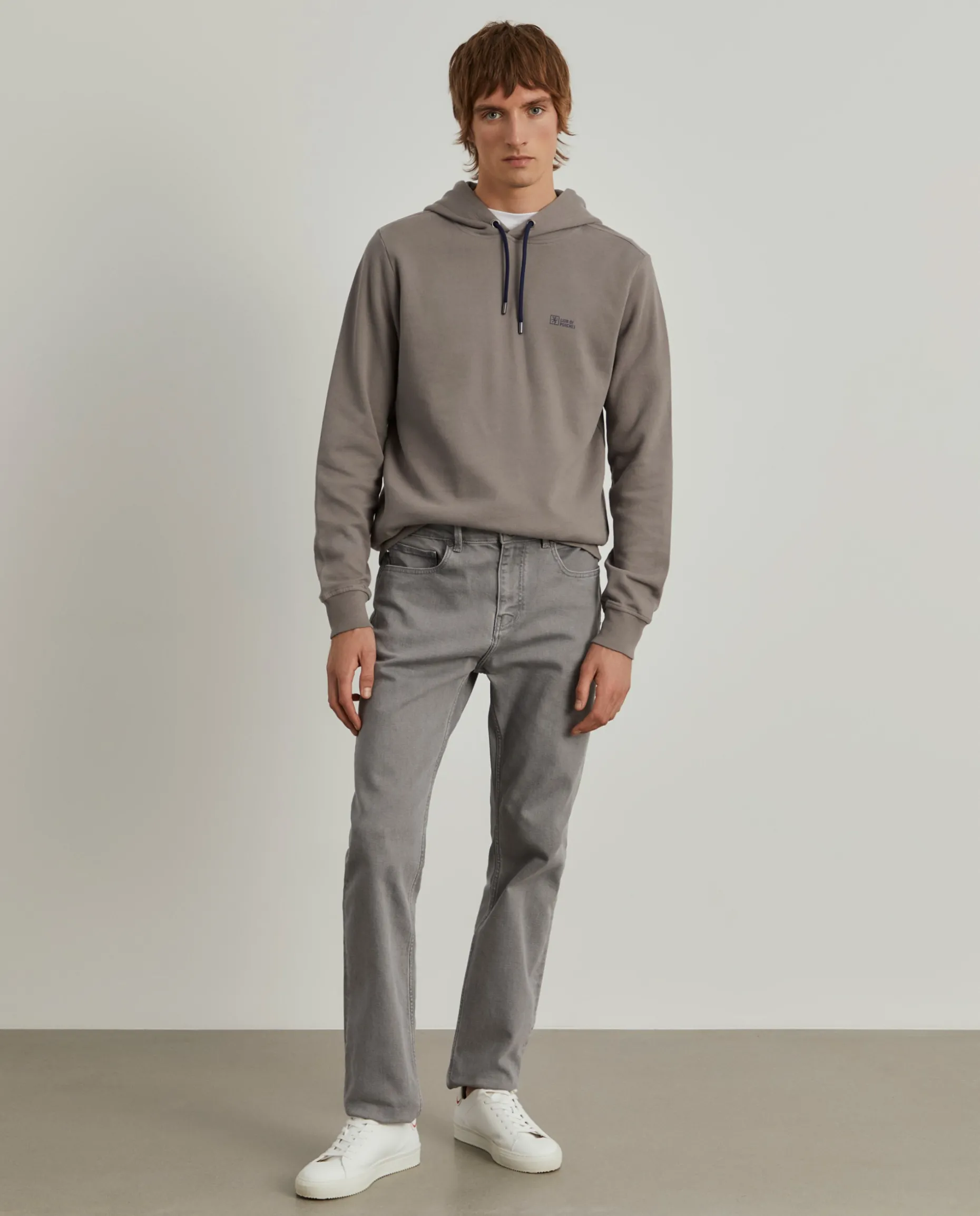 Calças denim regular fit|LION OF PORCHES Best Sale