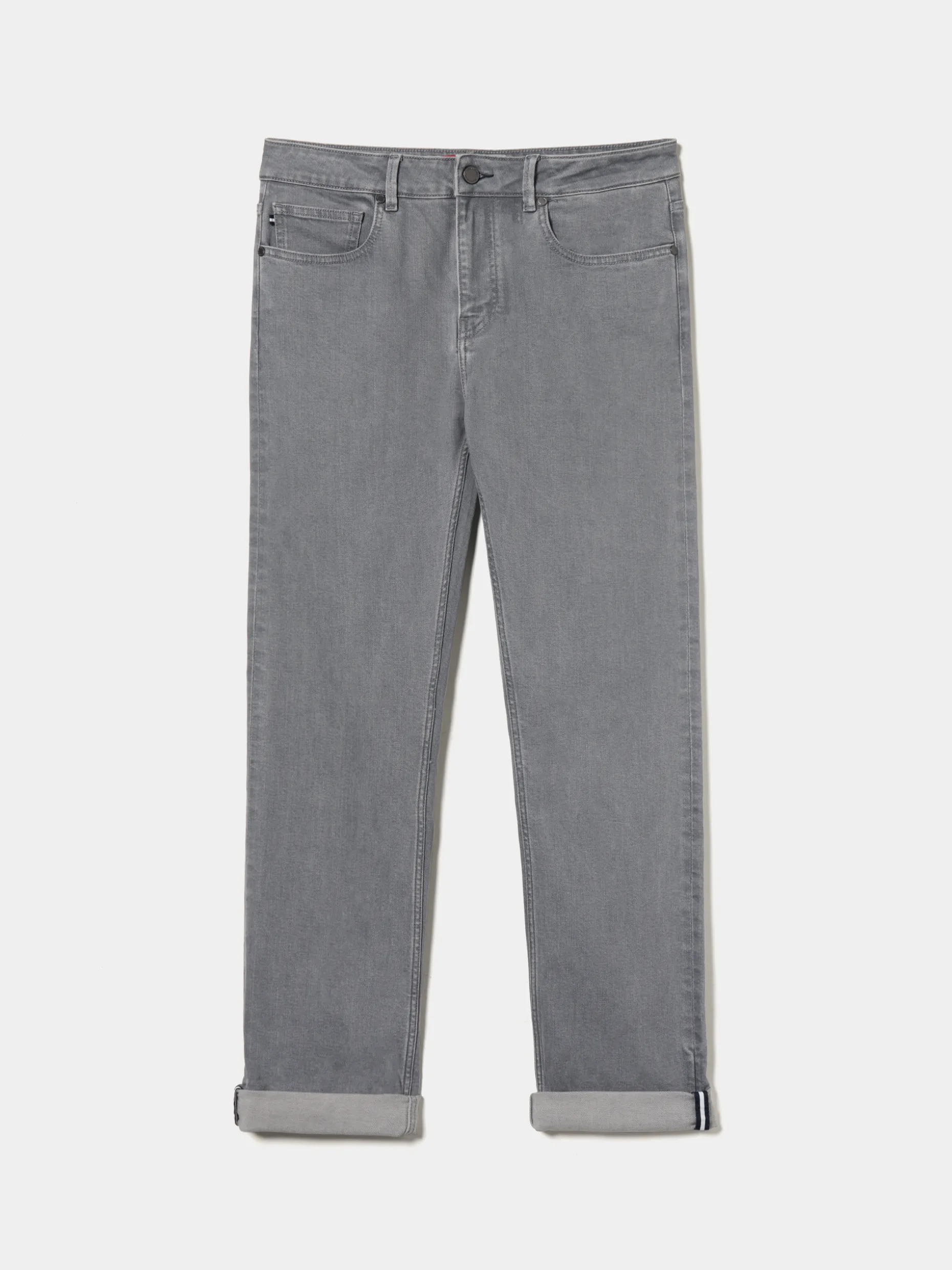 Calças denim regular fit|LION OF PORCHES Best Sale