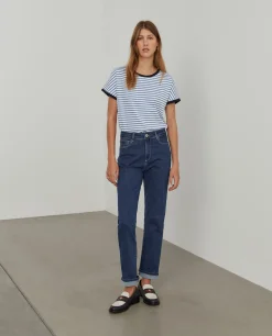 Calças denim regular fit|LION OF PORCHES Fashion