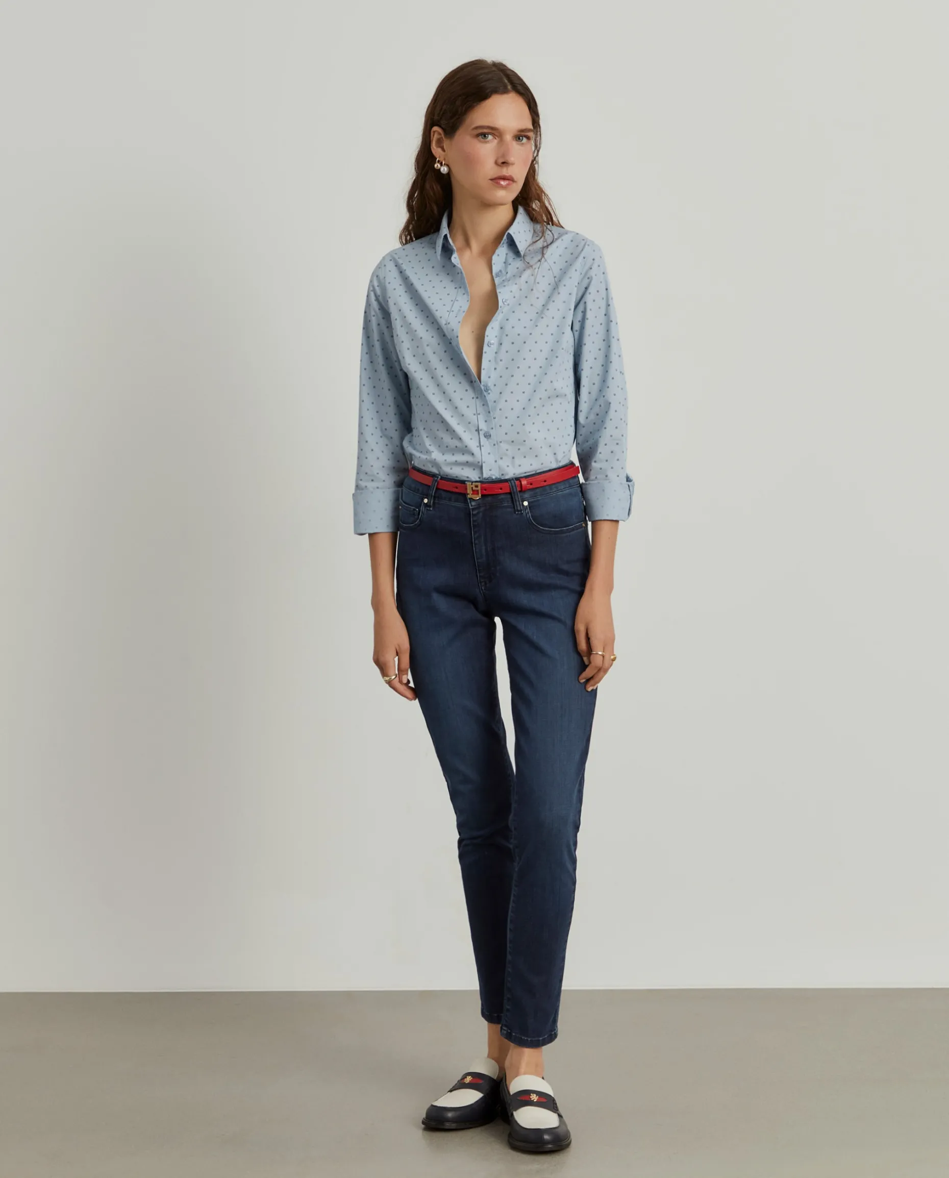 Calças denim skinny|LION OF PORCHES Hot