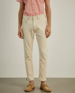 Calças denim slim fit|LION OF PORCHES Fashion
