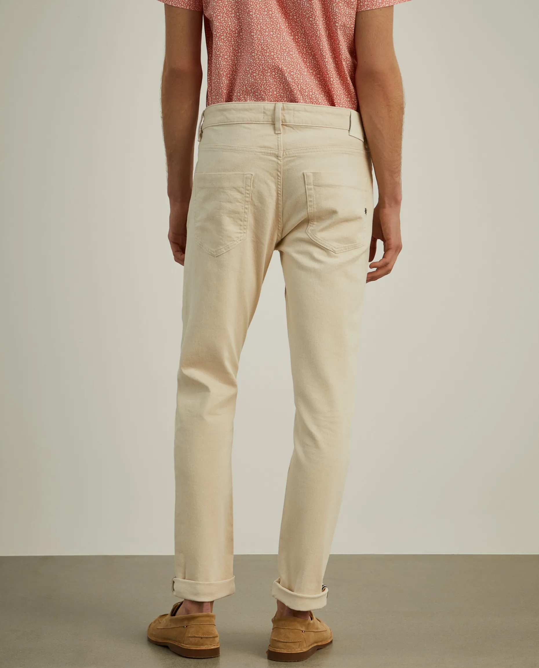 Calças denim slim fit|LION OF PORCHES Fashion