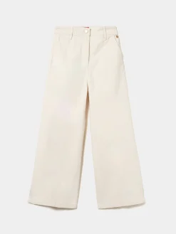 Calças denim wide leg|LION OF PORCHES New