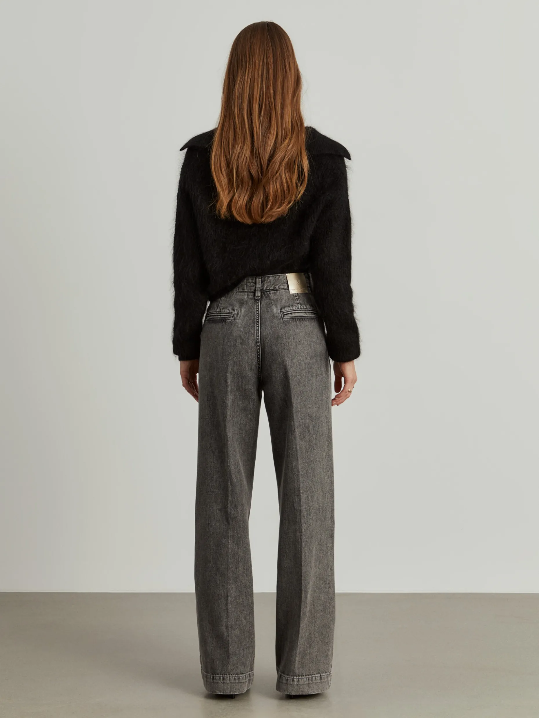 Calças denim wide leg|LION OF PORCHES Sale