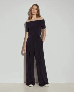 Calças fluidas wide leg|LION OF PORCHES Outlet