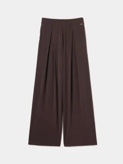 Calças fluidas wide leg|LION OF PORCHES Best Sale