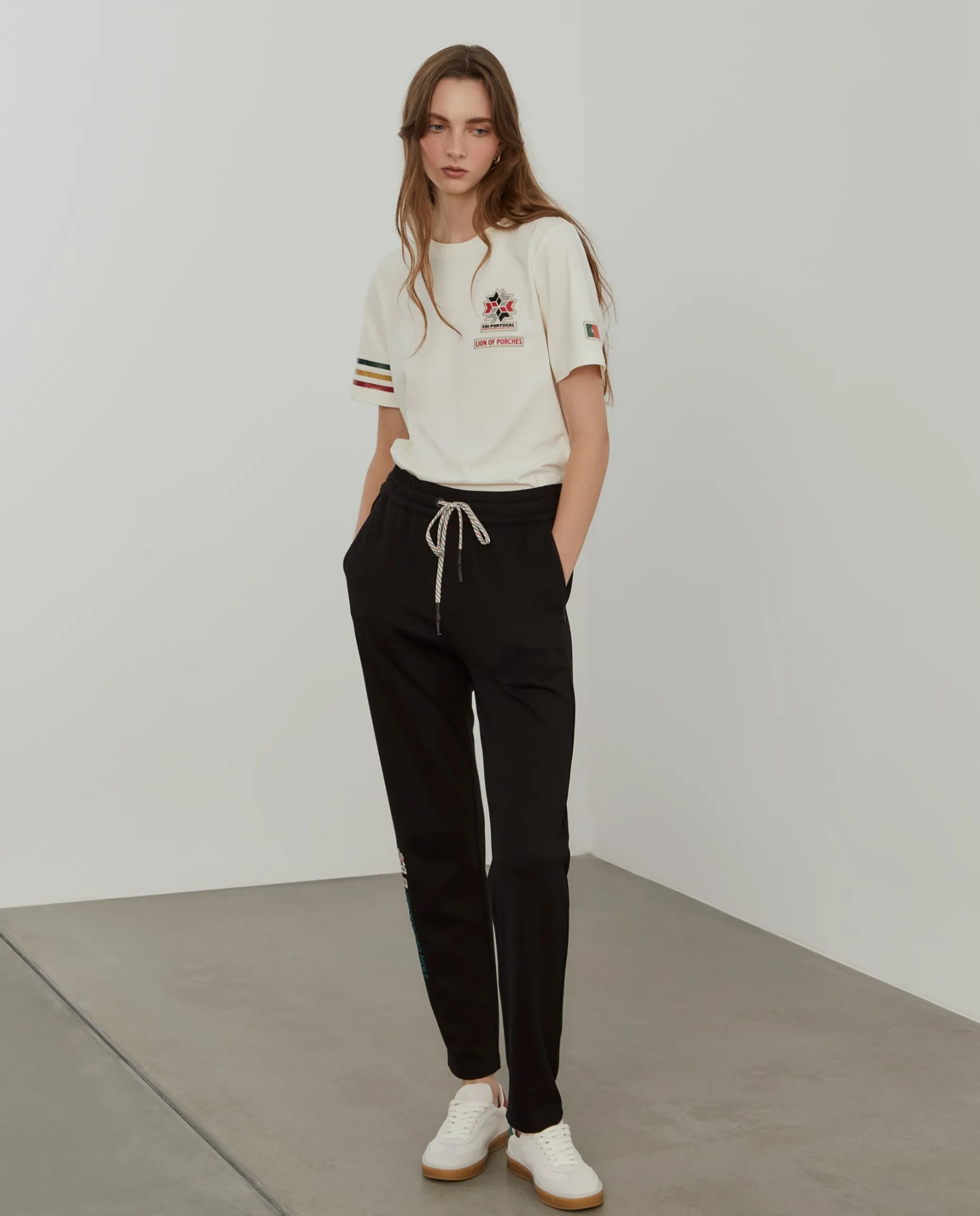 Calças jogger com cordões Lion x FDI|LION OF PORCHES New