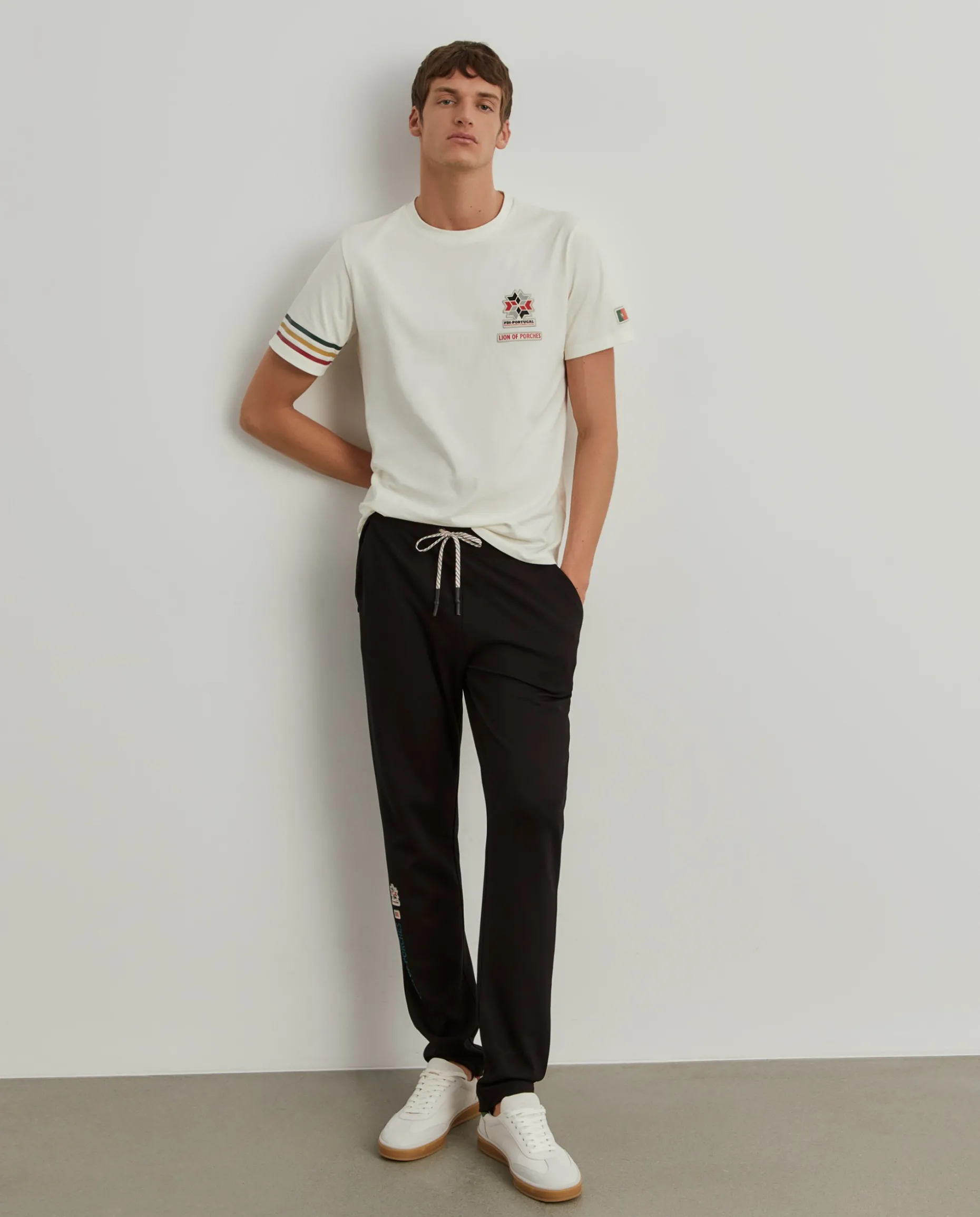 Calças jogger com cordões Lion x FDI|LION OF PORCHES New