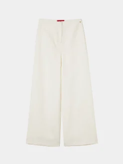 Calças pantalona 100% linho|LION OF PORCHES Store