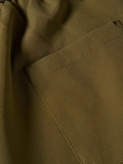 Calças pantalona com elástico na cintura|LION OF PORCHES Discount