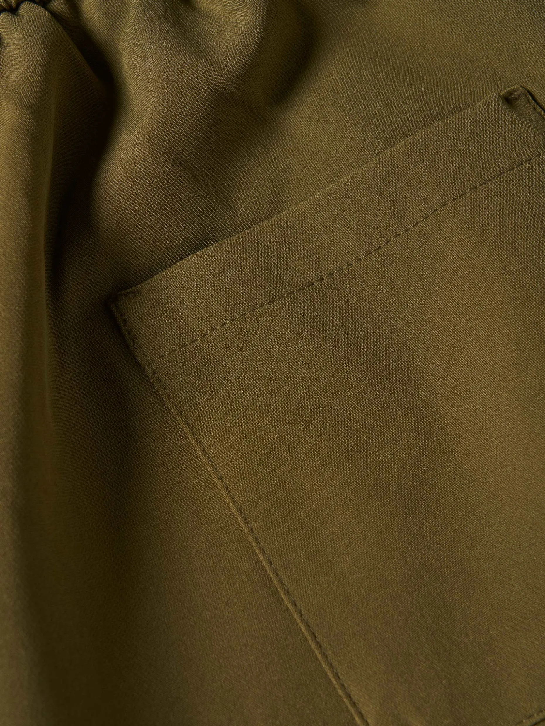 Calças pantalona com elástico na cintura|LION OF PORCHES Discount