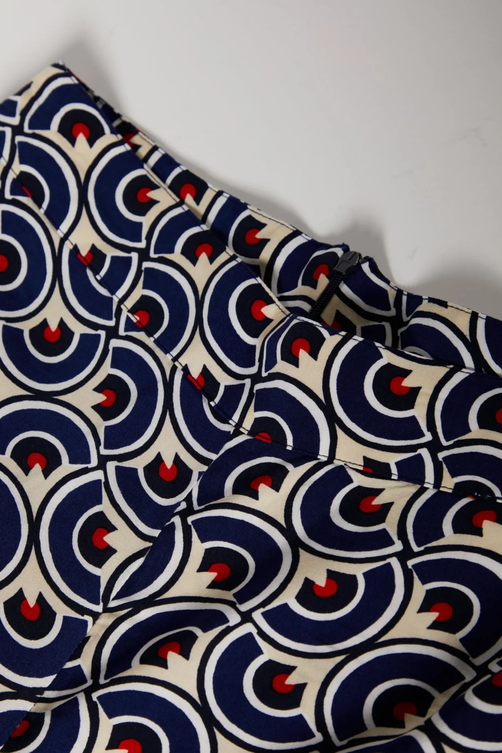 Calças pantalona com padrão geométrico|LION OF PORCHES Cheap