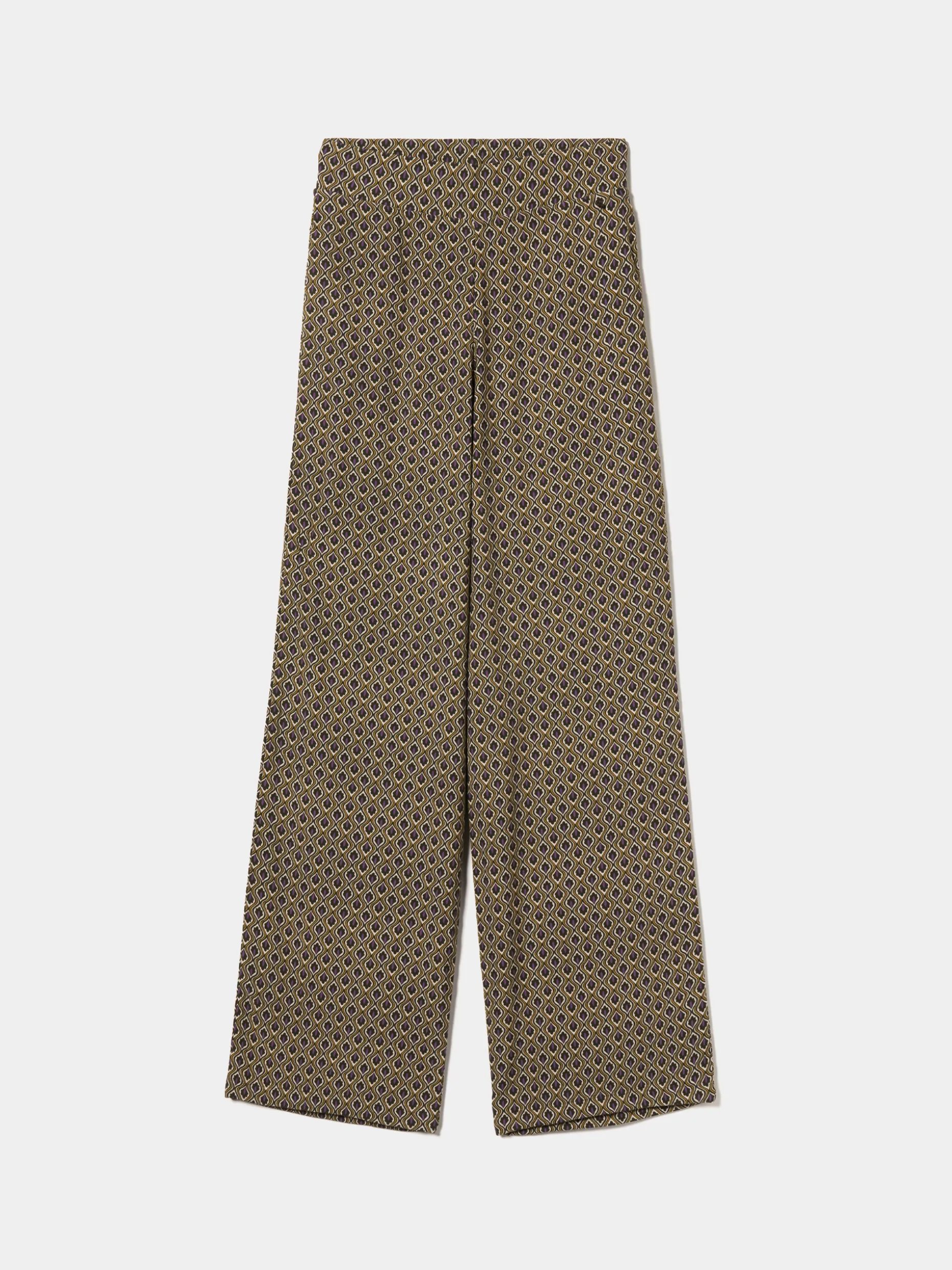 Calças pantalona de malha|LION OF PORCHES Best Sale