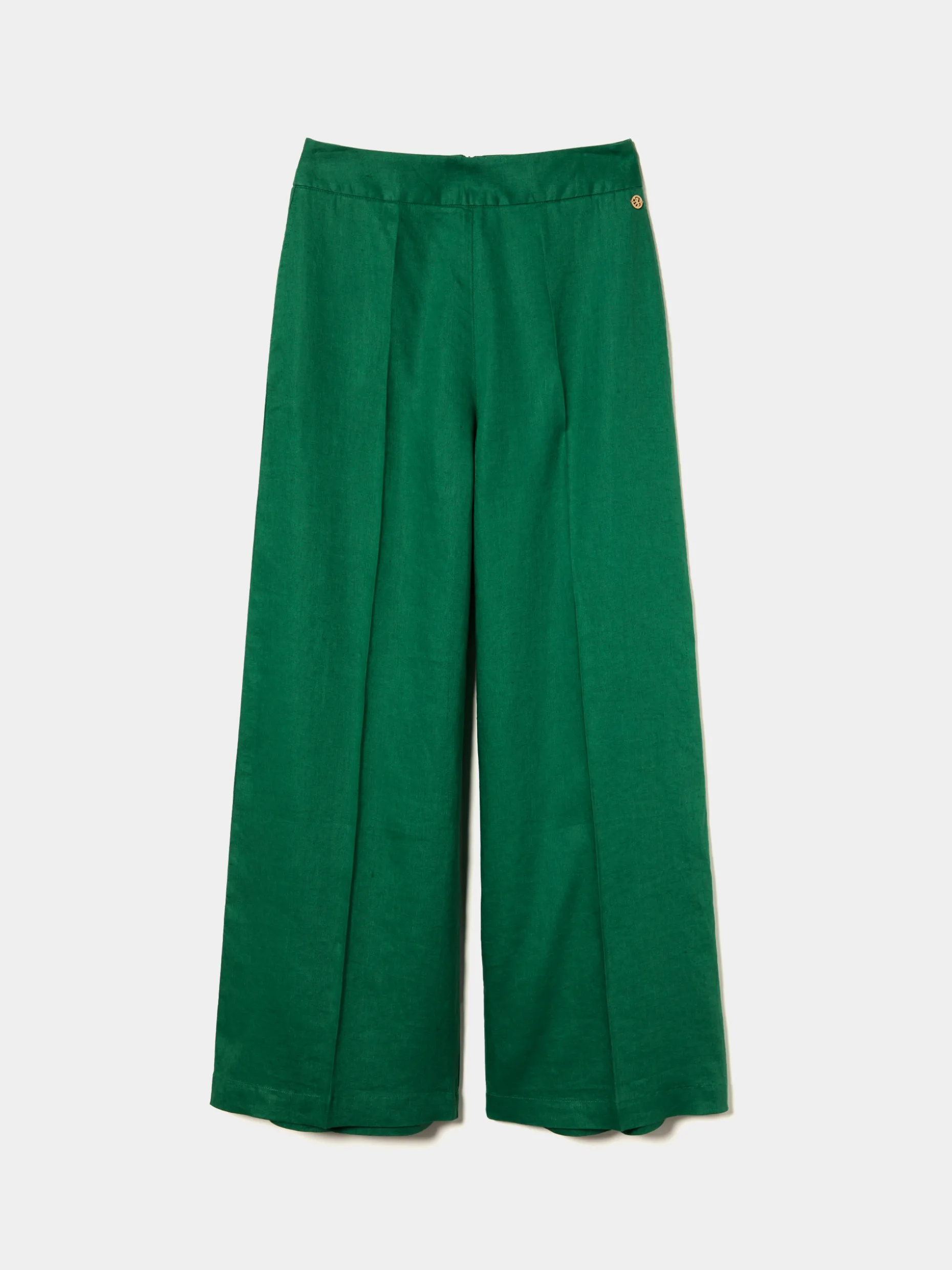 Calças pantalona em linho|LION OF PORCHES Discount