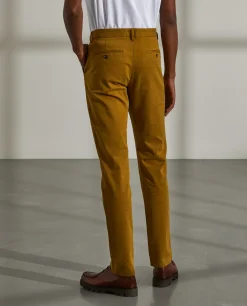 Calças para homem chino slim fit em algodão stretch|LION OF PORCHES Outlet